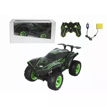 Машина с выхлопом в виде пара и подсветкой, на радиоуправлении, USB-зарядка