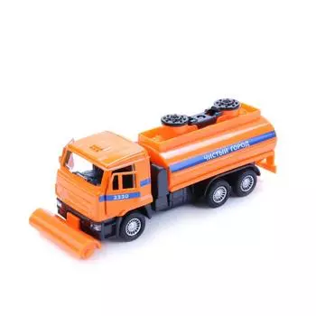 Машина уборочная металлическая инерционная – Камаз 14 см., открываются двери