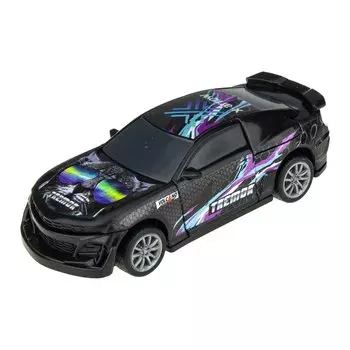 Машинка 2в1 инерционная CrashFest Volcano, разборная, 10 см, блистер