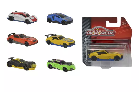 Машинка гоночная, 6 видов, 7,5 см