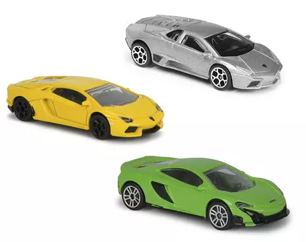 Машинка Lamborghini, 7,5 см., 3 вида
