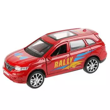 Машинка металлическая инерционная – Renault Koleos Спорт, 12 см., открываются двери и багажник
