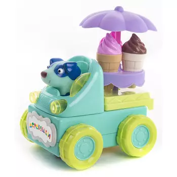 Машинка музыкальная Собачка Гав-Гав, движение, свет