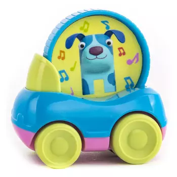 Машинка - Собачка Гав-Гав, с кругом