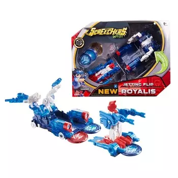 Машинка-трансформер из серии Дикие Скричеры Турбо-Скричер 2-в-1 Роялис ТМ Screechers Wild