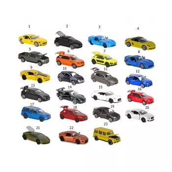 Машинки серии Premium с открывающимися элементами, 7,5 см.