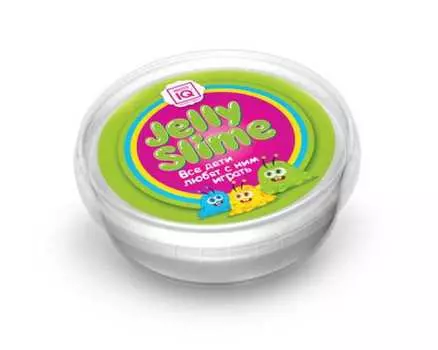 Master IQ - Слайм – Джелли, прозрачный с блестками