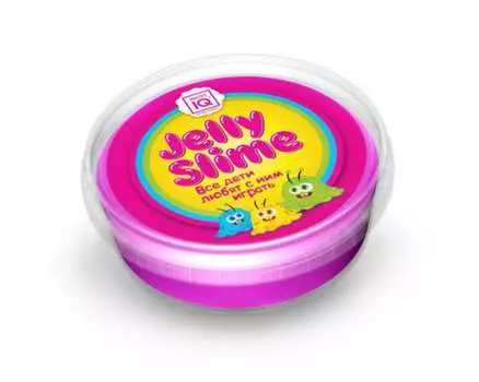 Master IQ - Слайм - Джелли, розовый с блестками