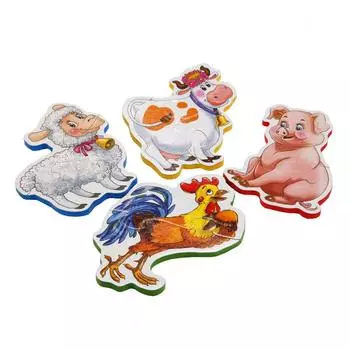 Макси-пазл Умные игры - Домашние животные