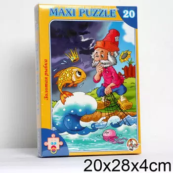 Макси-пазл «Золотая рыбка»