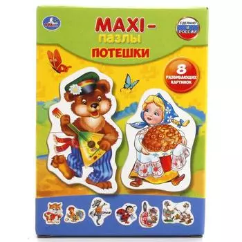 Макси-пазлы – Потешки, 8 картинок