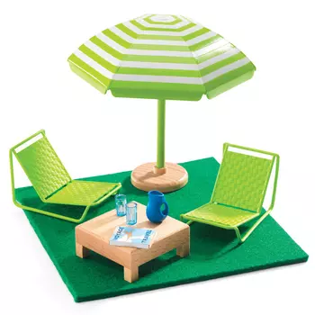 Мебель для кукольного дома - Терраса