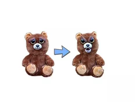 Медведь бурый с изменчивым характером из серии Хищники, 20 см.