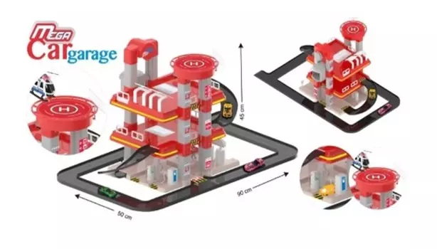 Мега Гараж с вертолетной площадкой