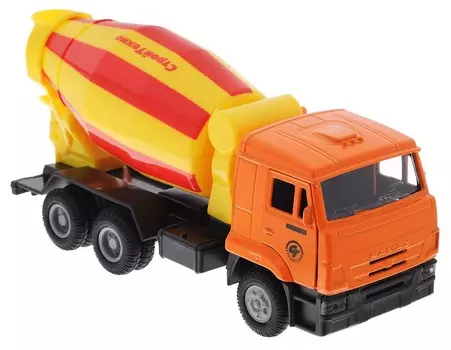 Металлическая инерционная бетономешалка Камаз, 12 см