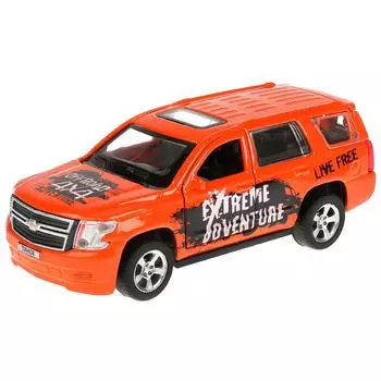 Металлическая инерционная машина - Chevrolet Tahoe Спорт, длина 12 см