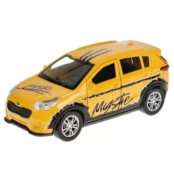 Металлическая инерционная машина - Kia Sportage, 12 см, спорт