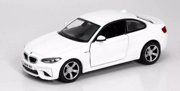 Металлическая инерционная машина RMZ City - BMW M2 Coupe with Strip, 1:32, 2 цвета