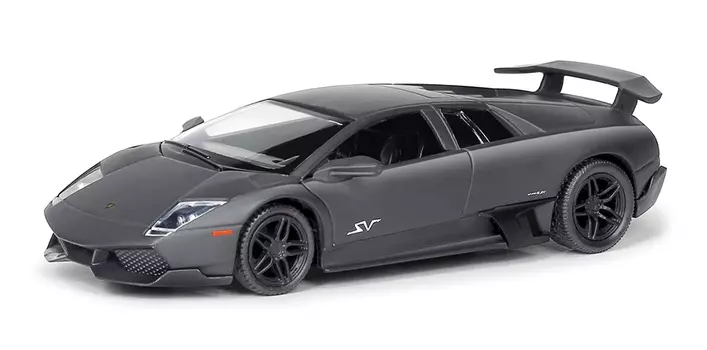 Металлическая инерционная машина RMZ City - Lamborghini Murcielago, 1:32, серый матовый