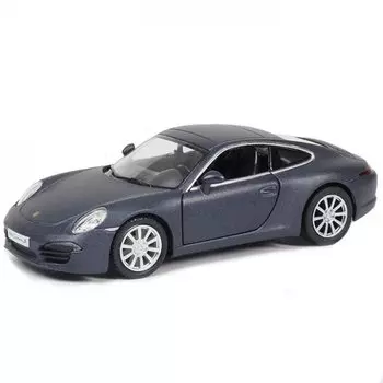 Металлическая инерционная машина RMZ City - Porsche 911 Carrera S, 1:32, темно-синий матовый