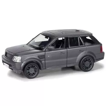 Металлическая инерционная машина RMZ City - Range Rover Sport, 1:32, черный матовый
