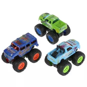 Металлическая инерционная модель – Джип Road Racing, 9 см