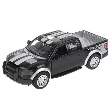 Металлическая инерционная модель – Пикап, 12,5 см, открывающиеся двери, черный