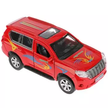 Металлическая инерционная модель – Toyota Prado Спорт, 12 см