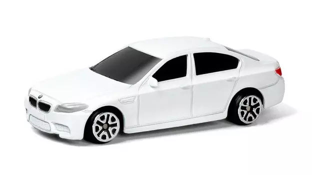 Металлическая машина - BMW M5, 1:64, белый