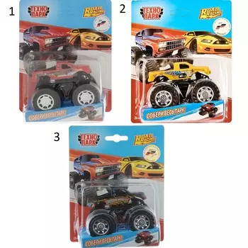 Металлическая машина – Джип, 9 см