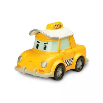 Poli Robocar. Металлическая машинка Кэп, 6 см.