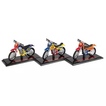 Металлическая модель – Кроссбайк, 11,5 см, откидывается подножка, вращается руль