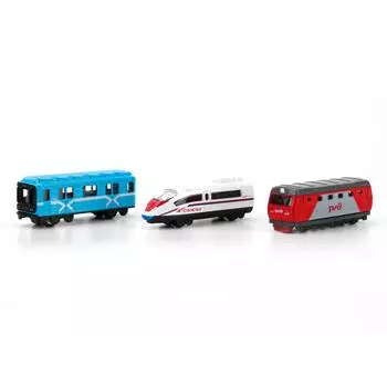 Металлическая модель - Метро/Сапсан/Локомотив, 7,5 см