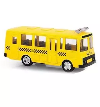 Металлический инерционный автобус – Заказной, 1:61