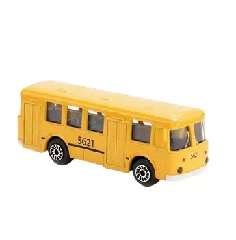 Металлический рейсовый автобус, 7,5 см