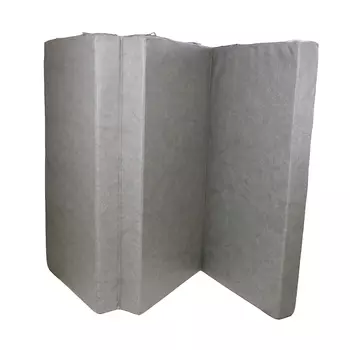 Midzumi Мат №6, размер 150 х 100 х 10 см, складной, винилискожа, цвет - серый )