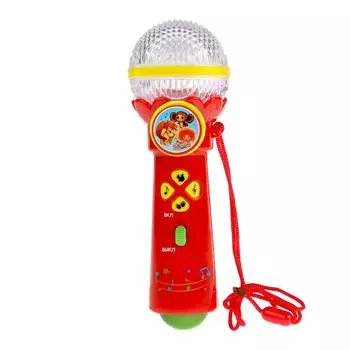 Микрофон с музыкой Шаинского, 10 песен из мультфильмов, 10 потешек