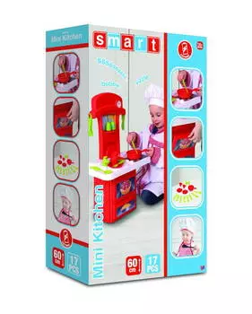 Мини-кухня - Smart, 14 аксессуаров, звук