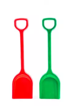 Мини-лопата пластиковая, 33 см.