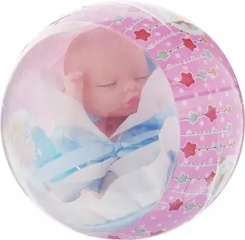 Мини-пупсик в шаре с одеялом