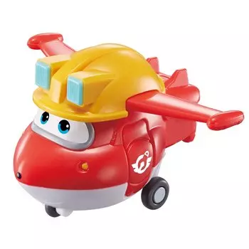 Мини-трансформер Super Wings – Джетт, команда Строителей