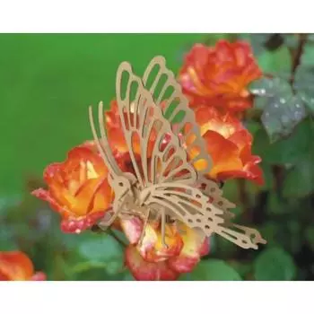 Модель деревянная сборная - Бабочка