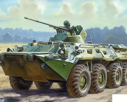 Модель для склеивания - Советский БТР-80А