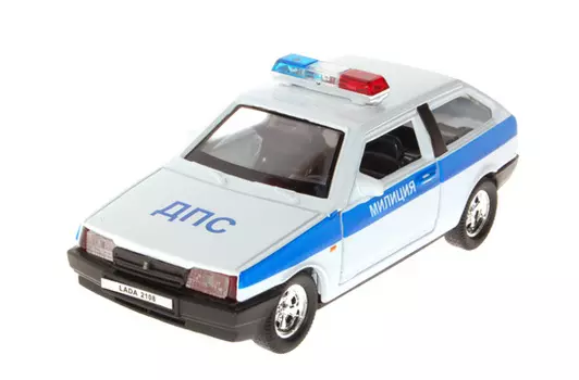 Модель машины - Lada 2108 Милиция ДПС