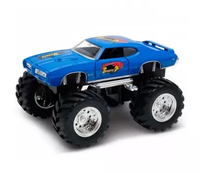 Модель машины Pontiac GTO Wheel Monster, масштаб 1:38