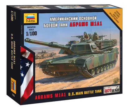 Модель сборная - Американский танк Абрамс М1А1