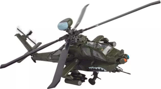 Модель вертолета AH-64D Apache Longbow США, Ирак 2013, 1:48