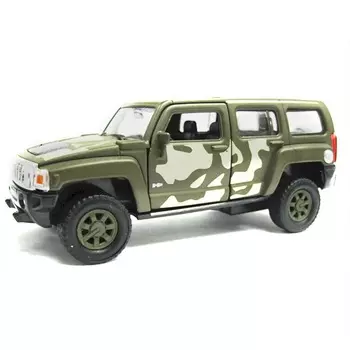 Модель военной машины Hummer H3, масштаб 1:34-39
