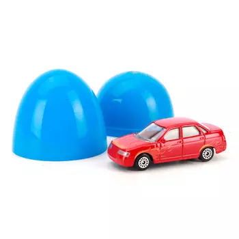 Модели машин металлические, 1:72, в яйце