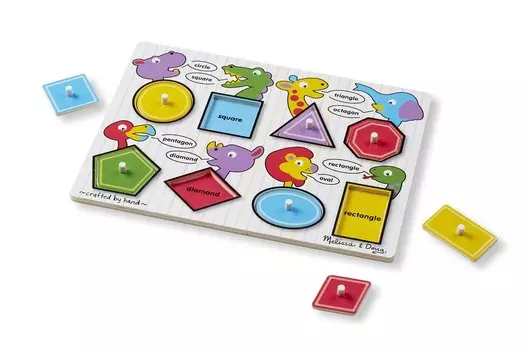 Мои первые пазлы - Формы